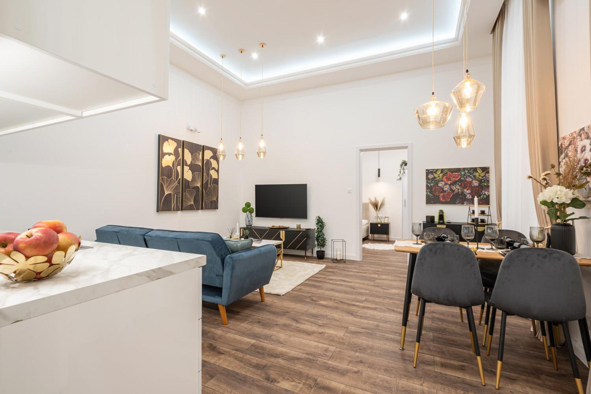 Blue Velvet Luxury Apartment Budapest Exterior foto